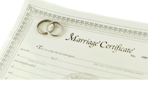 Marriage License