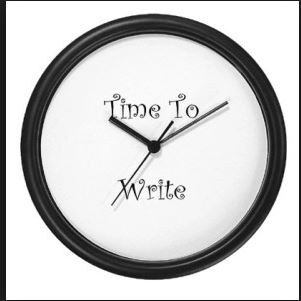 time to write