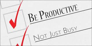 productive not busy